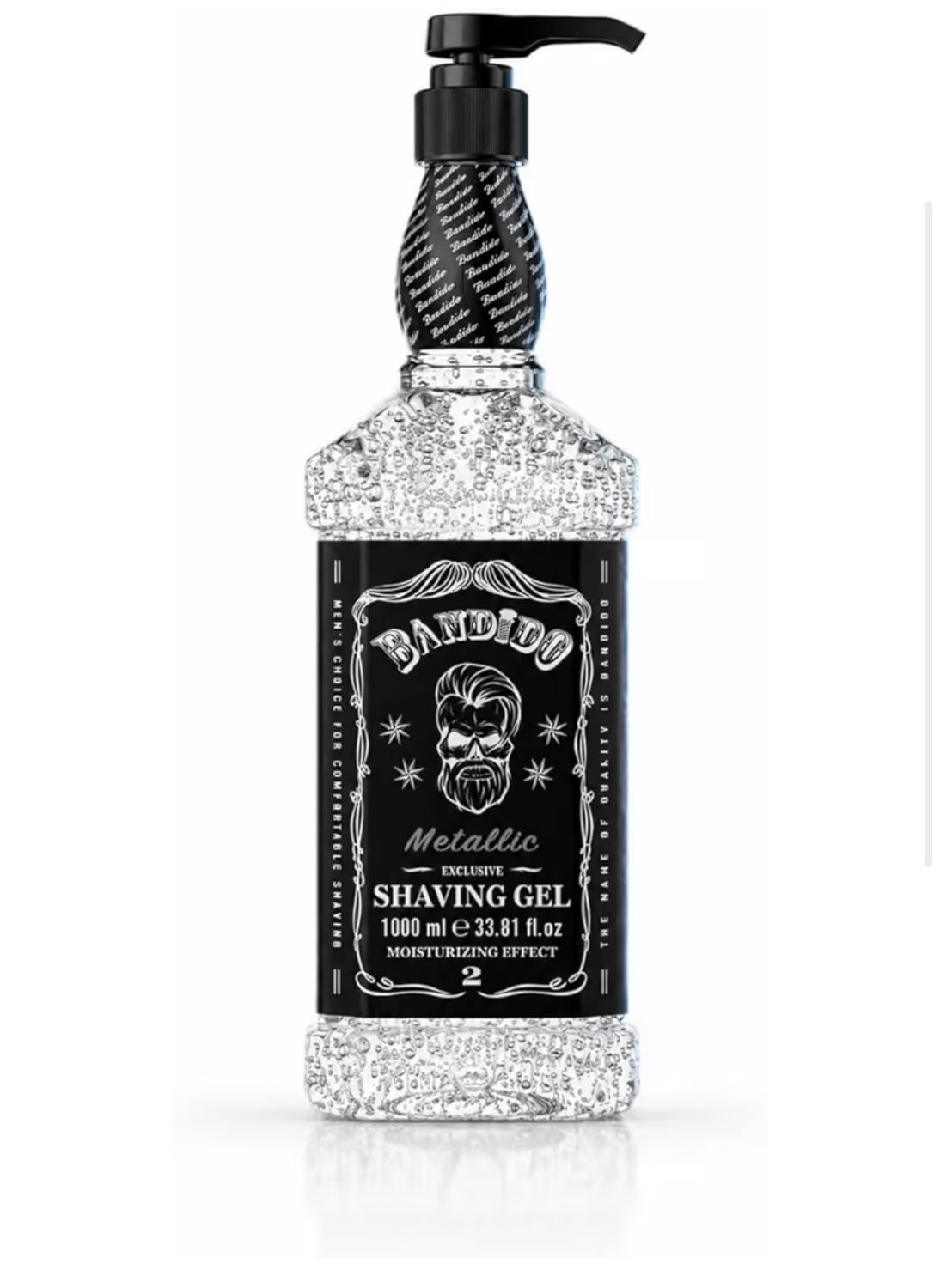 Bandido Gel de Afeitar 2 Metallic 1000ml Bandido Gel de Afeitar 2 Metallic 1000ml