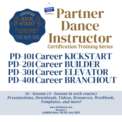 KIT COMPLETE Partner Dance eCourse 101-401