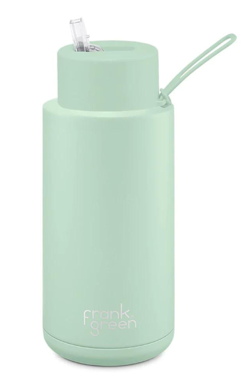 Frank Green Limited Edition Ceramic Reusable Bottle - 34oz / 1000mL - Mint Gelato