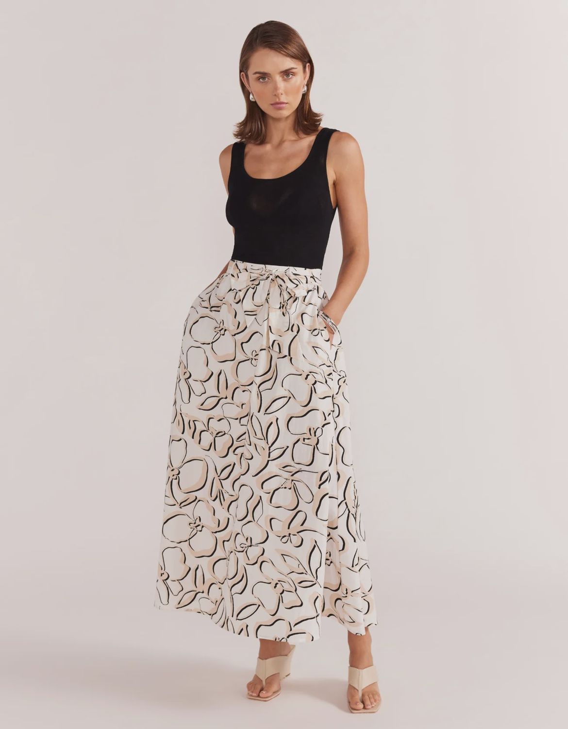 Amina Midi Skirt