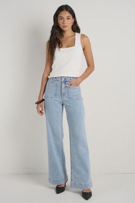 Positive Square Neck Tank