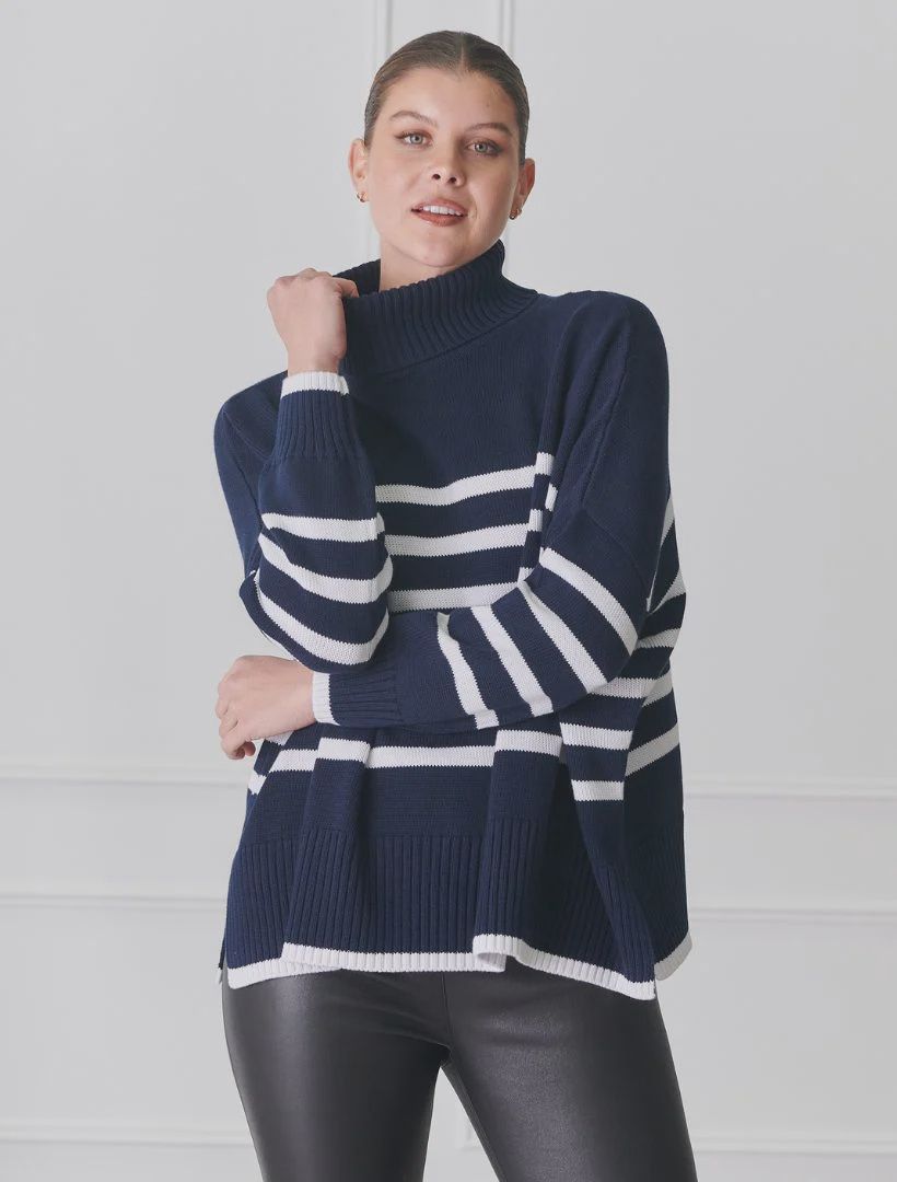 Samantha Striped Knit