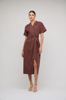 Ishtar Wrap Shirtdress