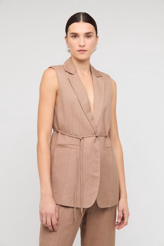 Alchemy Tie Waist Vest