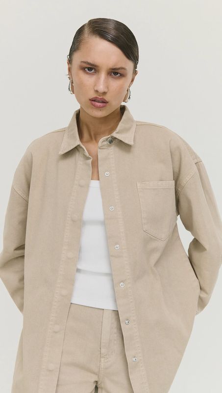 Rennie Denim Shacket
