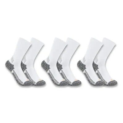 Carhartt Force® Midweight Crew Sock 3-Pack