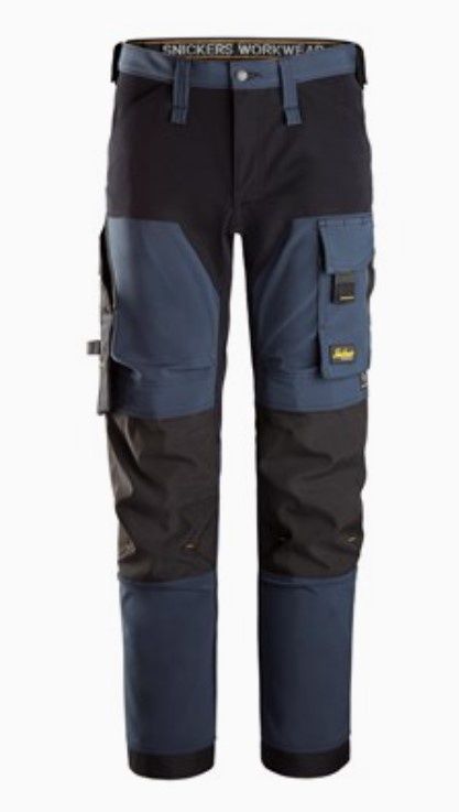 Snickers Workwear All Around 4 Way Stretch Pant, Colour: Navy Black, Size: 48