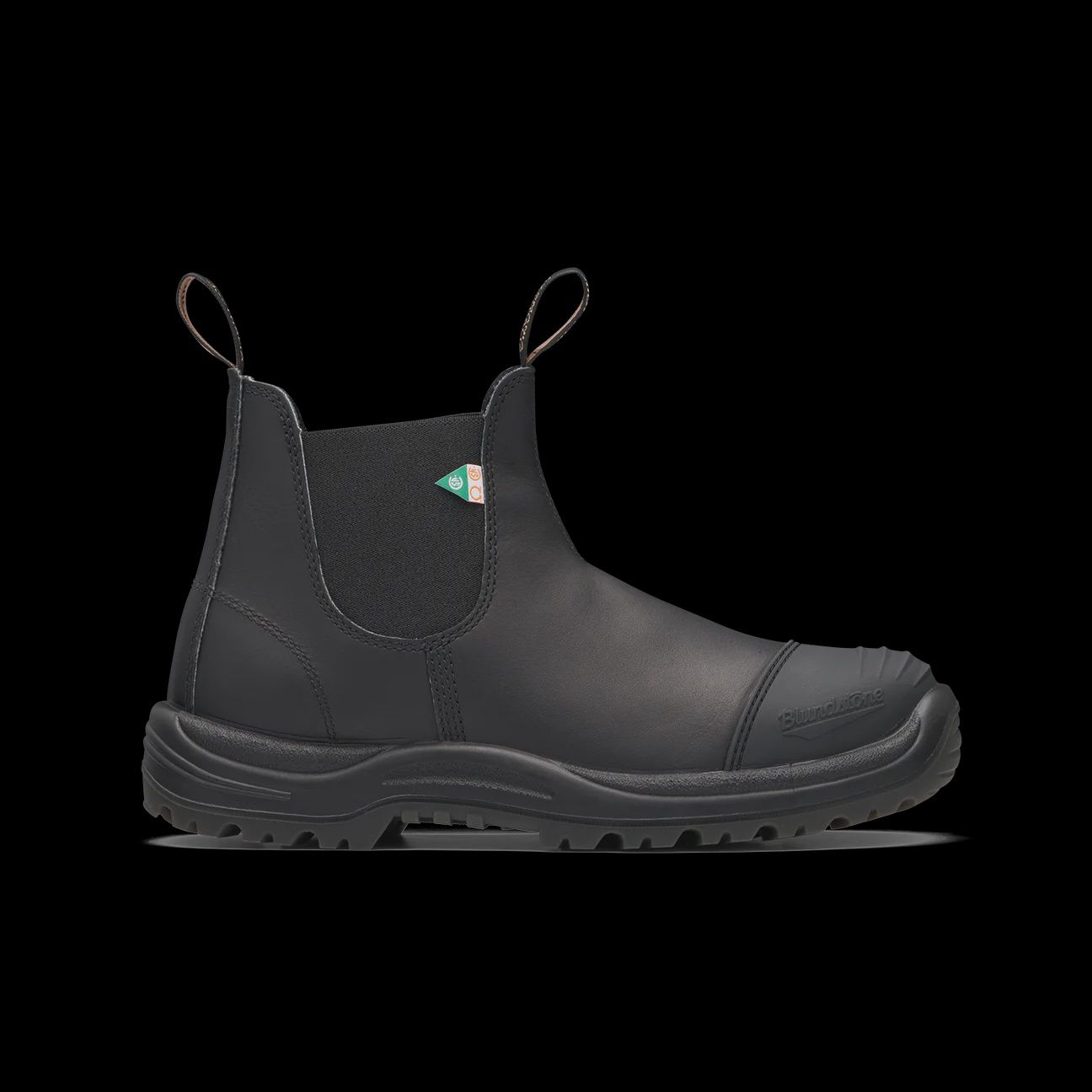 Blundstone CSA Black Toe Cap, Size: 3