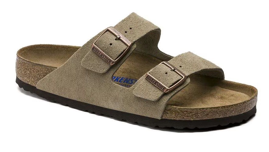 Birkenstock Arizona SFB Suede Taupe, Size: 37