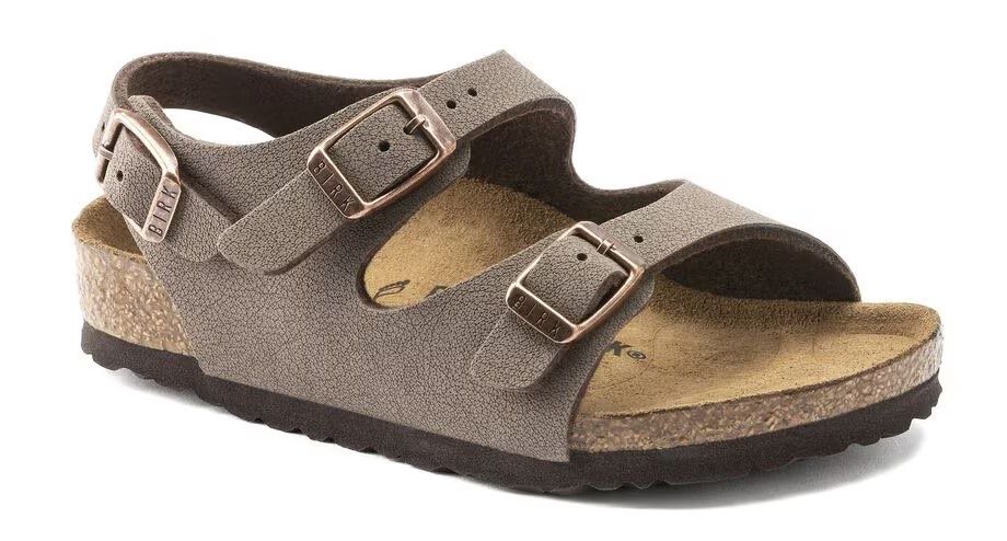 Birkenstock ROMA Kids Mocha 233073, Colour: Nubuck Mocha, Size: 27