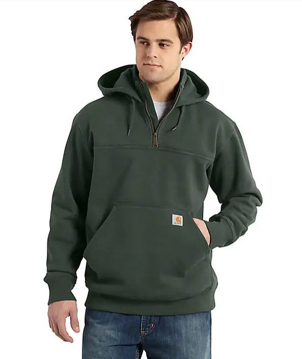 Carhartt  Paxton  1/4 Zip Sweater, Colour: G15-Green, Size: XS