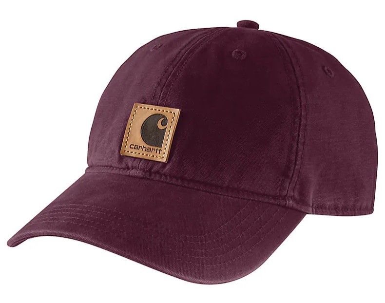 Carhartt Odessa Canvas Cap, Colour: V26 BlackBerry, Size: One Size