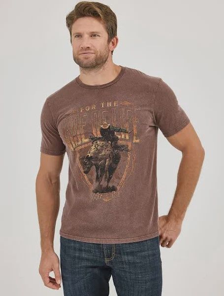 Wrangler Western T-Shirt 1859, Size: S