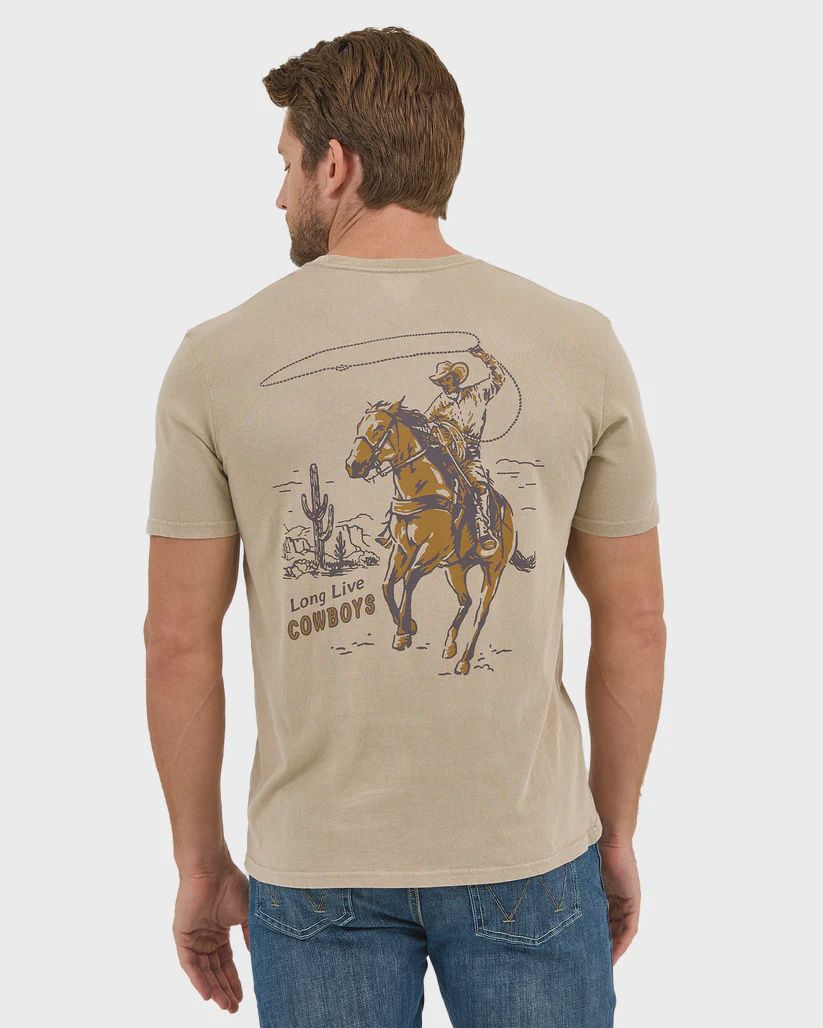 Wrangler Western T-Shirt 1852, Size: S