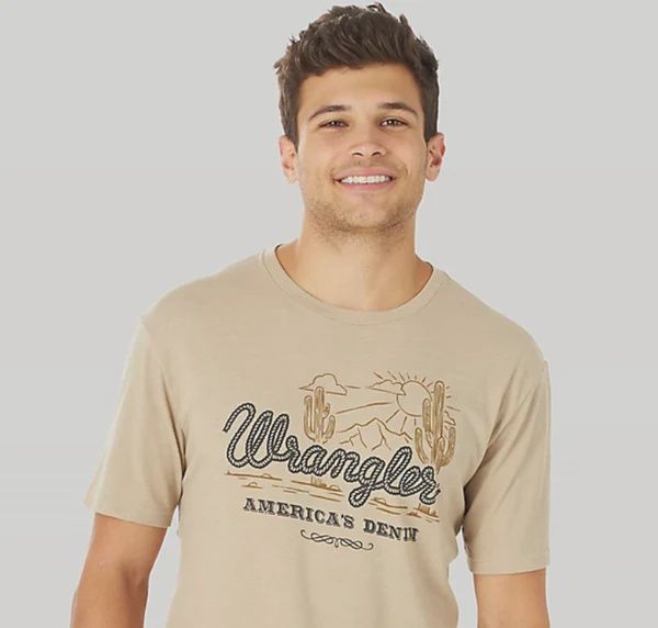Wrangler T Shirt 194E, Size: M