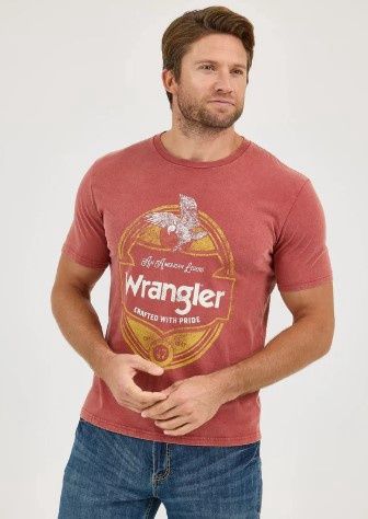 Wrangler Western T-Shirt 1833, Size: S