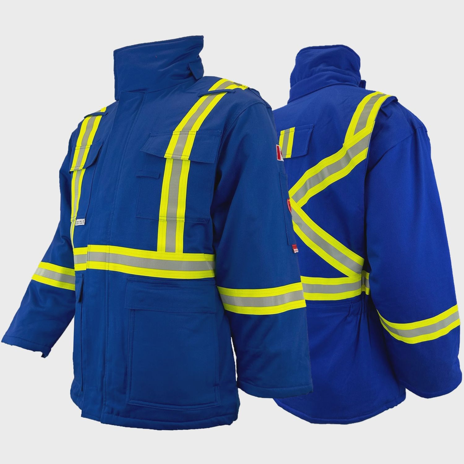 Atlas Workwear Royal Blue FR Parka, Size: S