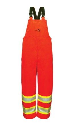 Viking FR Rain Bib, Colour: Orange, Size: M