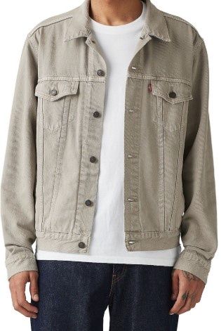 Levi Trucker Jean Jacket Tan