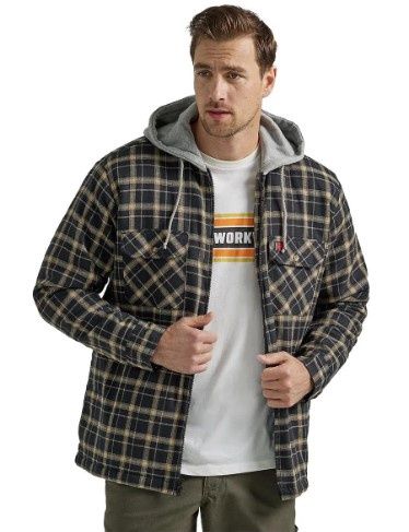 Wrangler Flannel Hooded Jacket