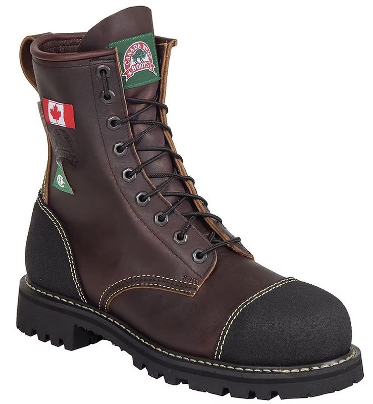 Canada West CSA Lace Pecan Tumbled