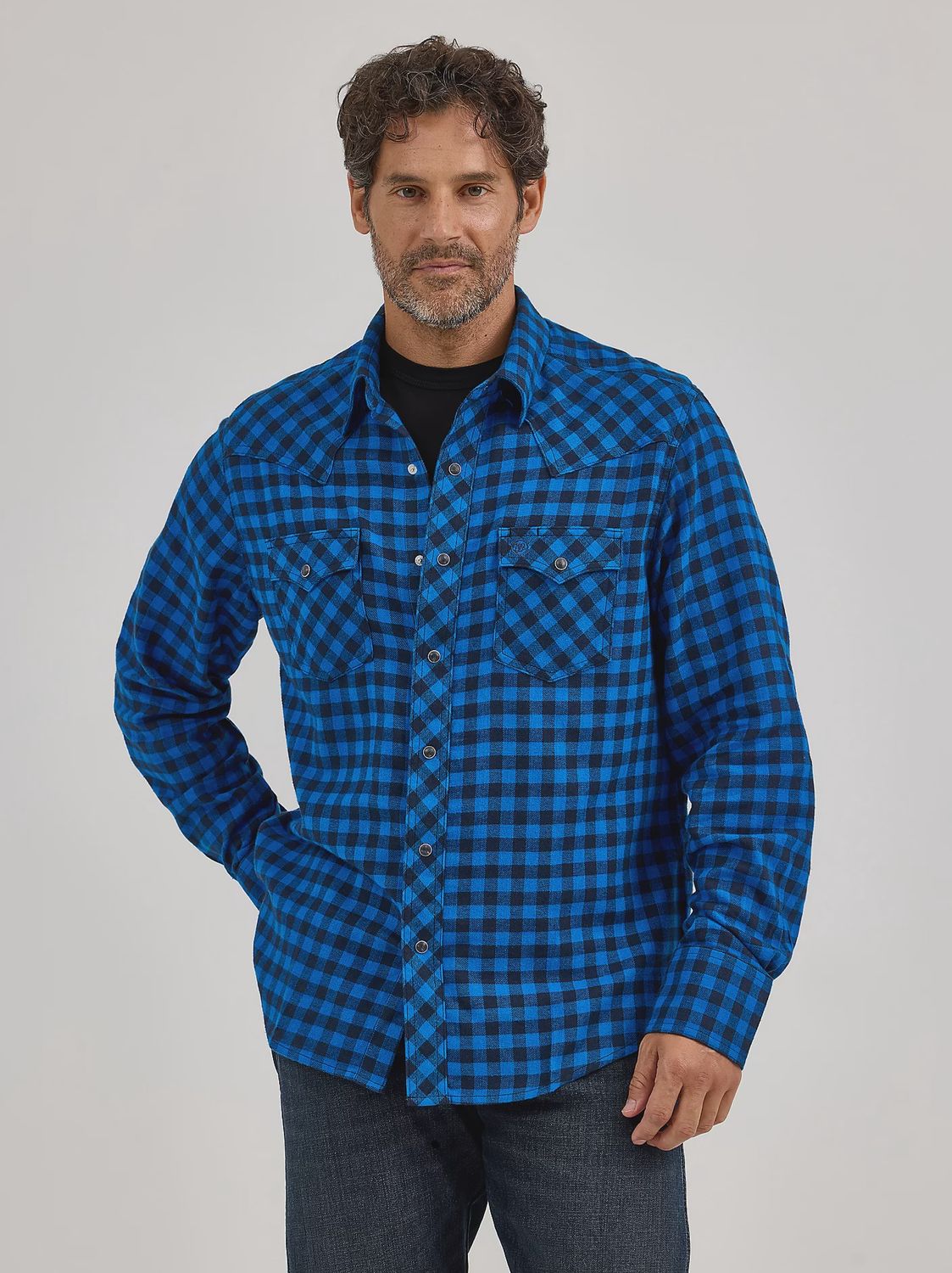 Wrangler LS Retro Flannel 8070, Size: S