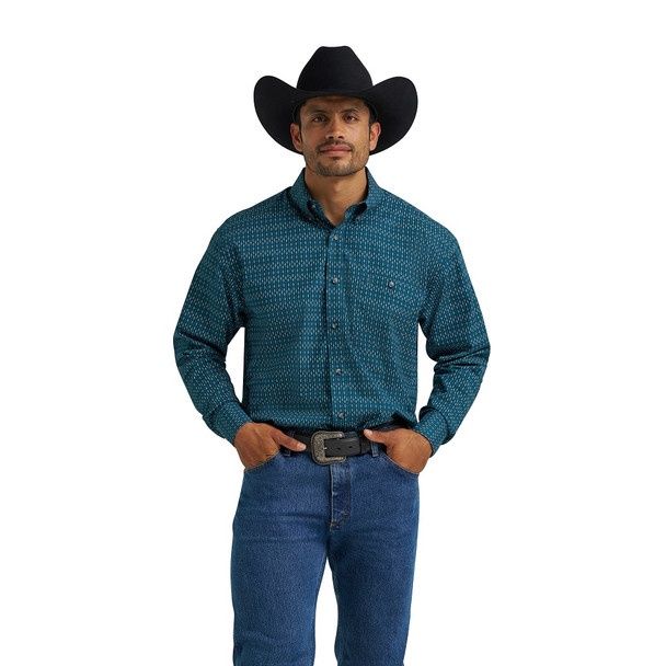 Wrangler Classic Button LS Western Shirt 7705, Size: S