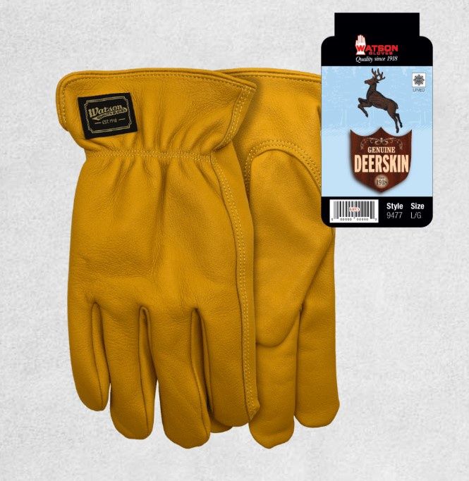 Watson Gloves  Deerskin Lined Glove 9477, Size: S