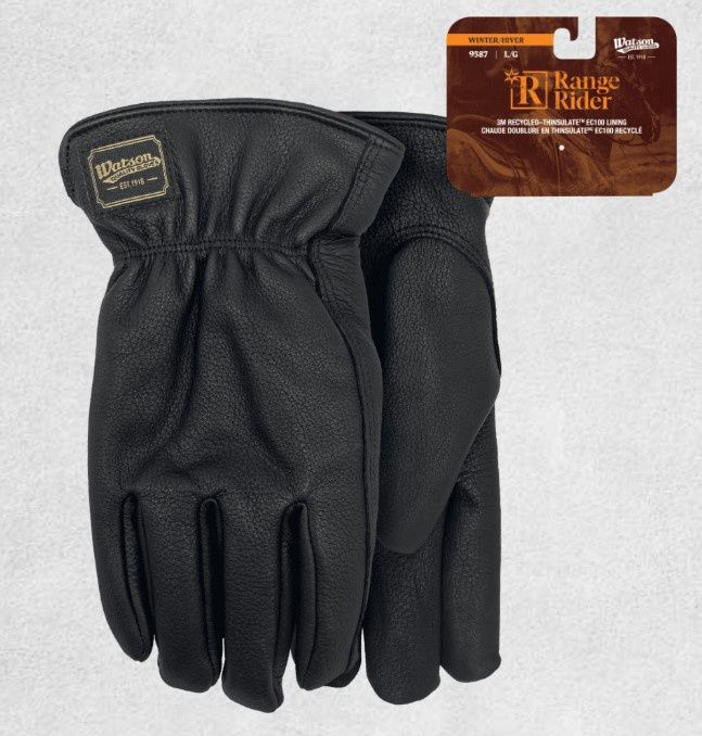 Watson Gloves Range Rider Lined 9587, Size: S