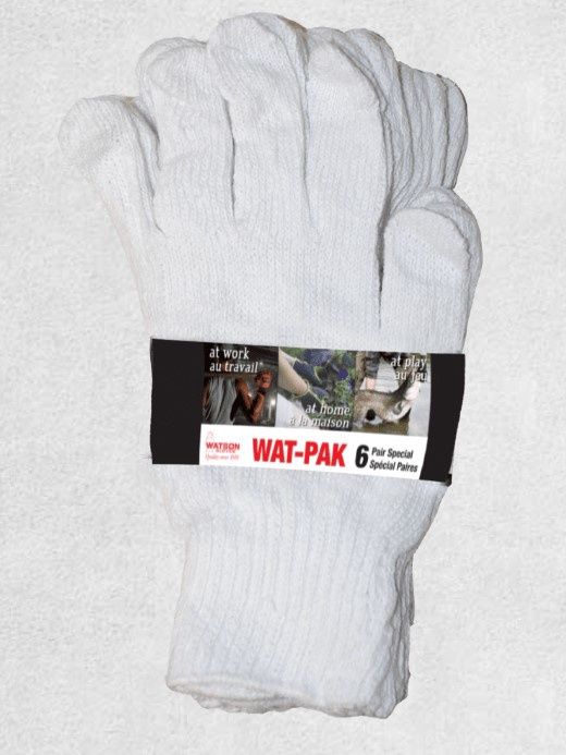 Watson Gloves WAT-PAK  6PK Glove Liner 603, Size: S