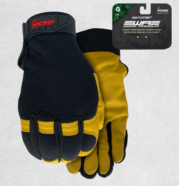 Watson Gloves Flextime 005 Unlined, Size: S