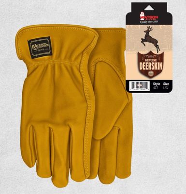 Watson Gloves Genuine Deerskin Unlined