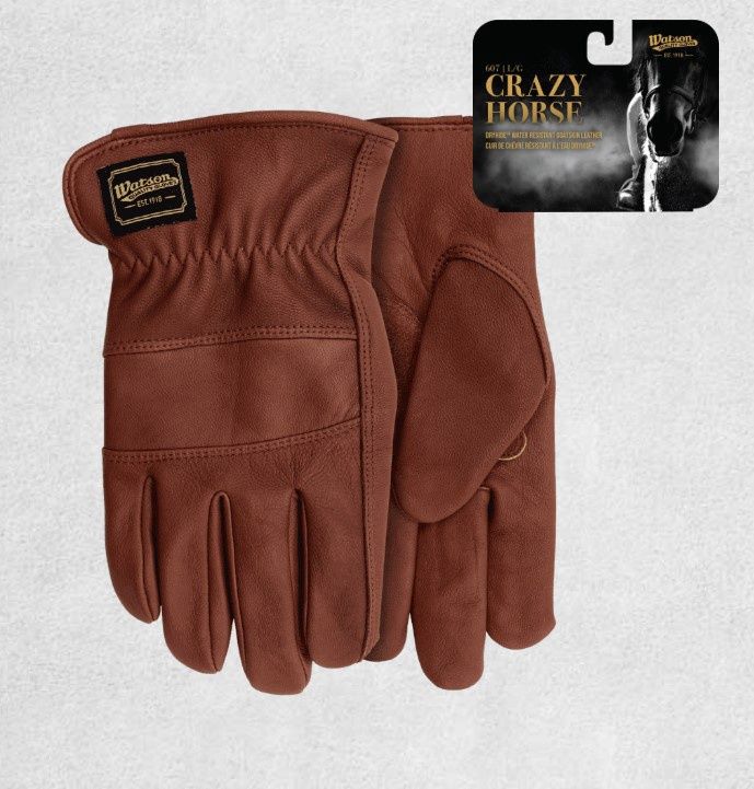 Watson Gloves Crazy Horse Unlined  Glove 607, Size: S