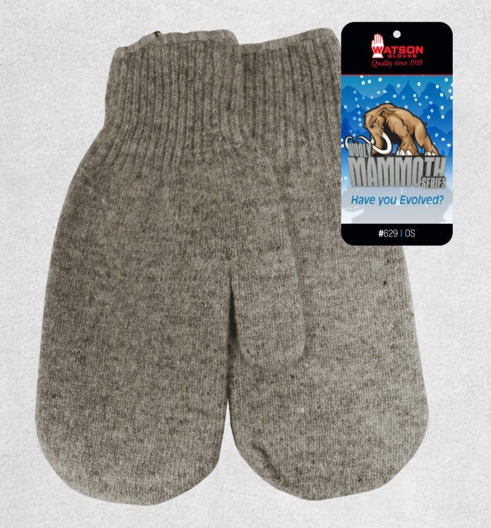 Watson Gloves Wolly Mammoth Series Mitt Liner 629, Size: One Size