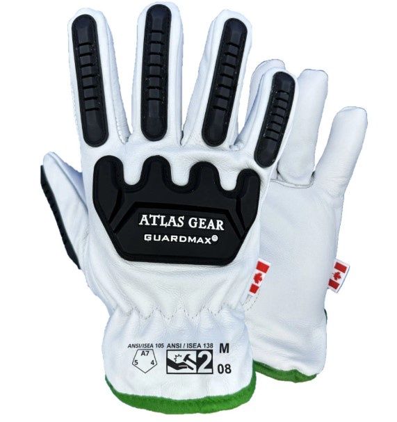 Atlas Gear Guardmax Leather Glove, Size: S