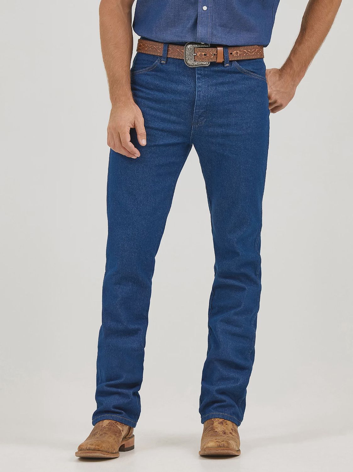 Wrangler Slim Fit Blue Jeans, Size: 29x30