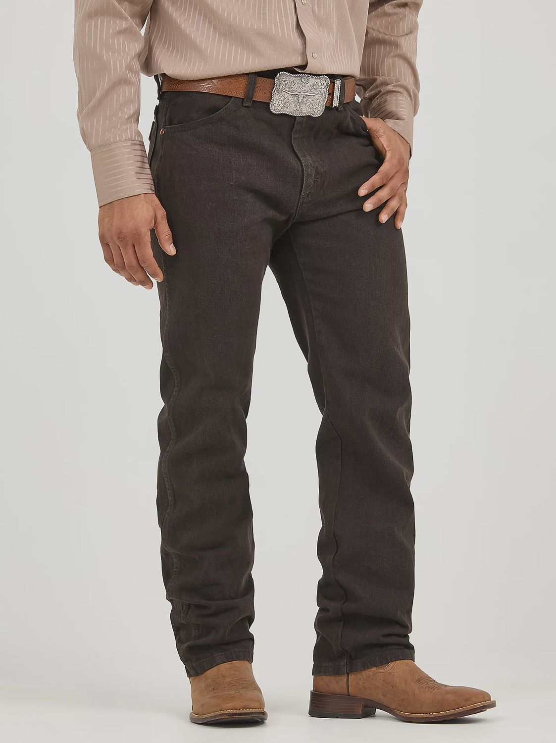 Wrangler Original Fit Black Jeans, Size: 29x30