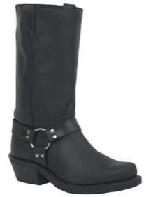 Canada West Biker Black Loggertan Womens, Size: 6