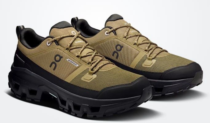 ON Shoes Cloudrock Low WP, Colour: Hunter/Blk, Size: 7