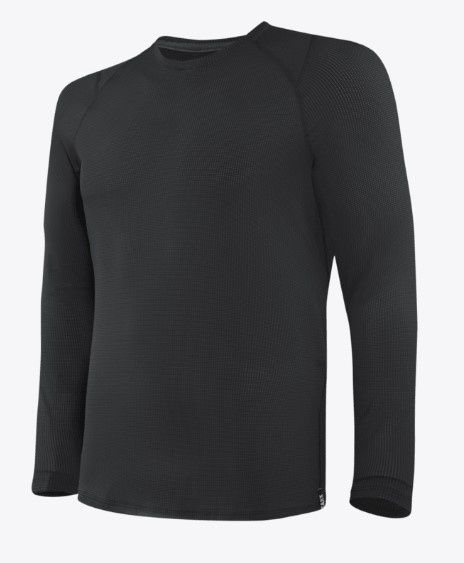 Saxx Quest Long Sleeve Crew, Colour: MSN, Size: S