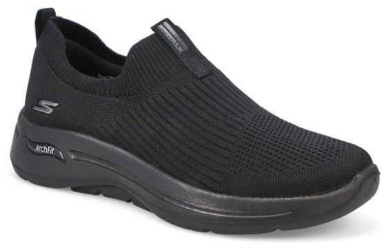 Skechers Go Walk Arch, Colour: Black, Size: 6