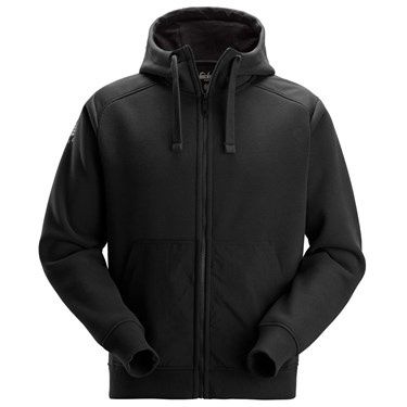 Snickers Workwear Cordura Tech Full Zip Hoodie, Colour: Black, Size: S