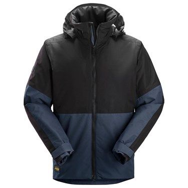 Snickers Workwear AllrounWork WTPF Insulated Jacket, Colour: Navy, Size: S