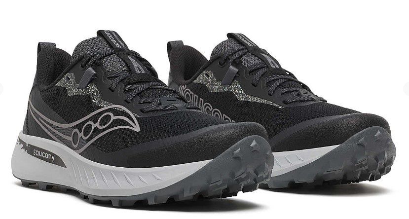 Saucony  Peregrine 15 Men's Shoe, Colour: Black/Shadow, Size: 7