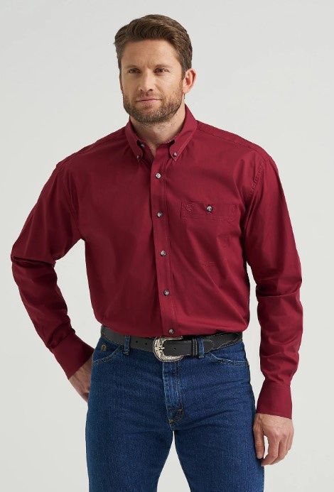 Wrangler Western LS Button Shirt 9627, Size: S