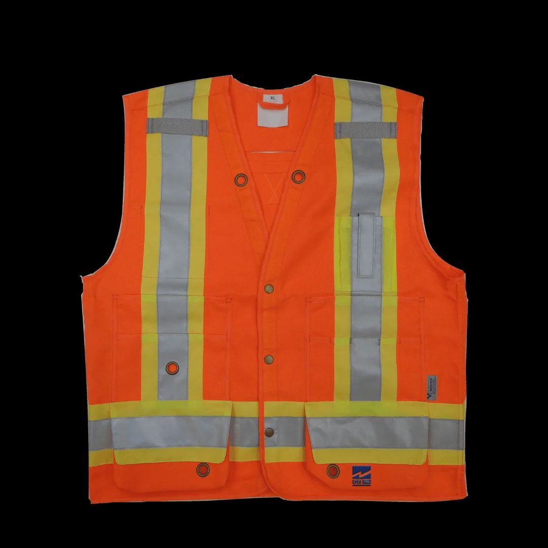 Viking Open Road Surveyor Vest, Colour: ORANGE, Size: S