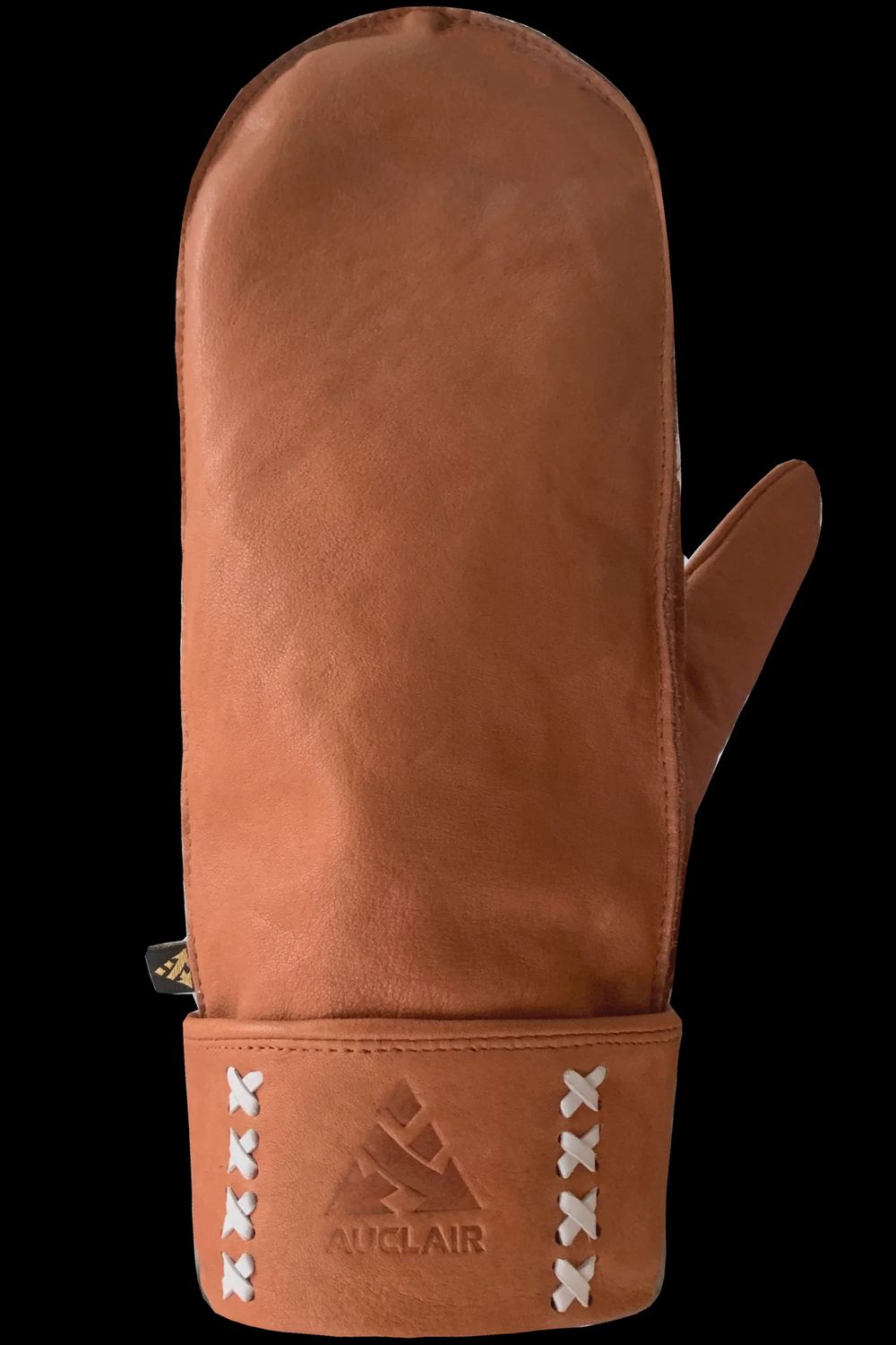 Auclair Anouk Ladies Leather Mitt, Colour: Cognac, Size: M