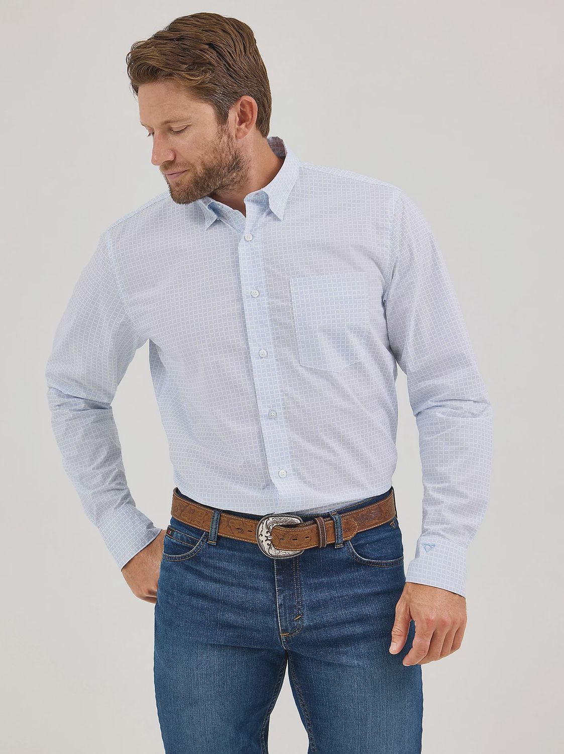 Wrangler LS Button Western Shirt 9516, Size: S