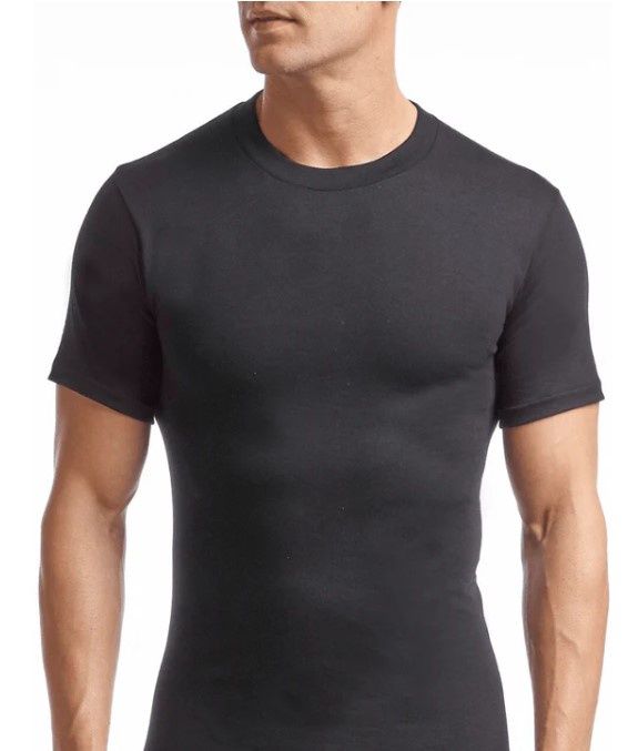 Stanfields Premium T-Shirt, Colour: Black, Size: S