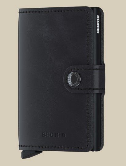 Secrid Miniwallet Vintage Black, Colour: Vintage Black
